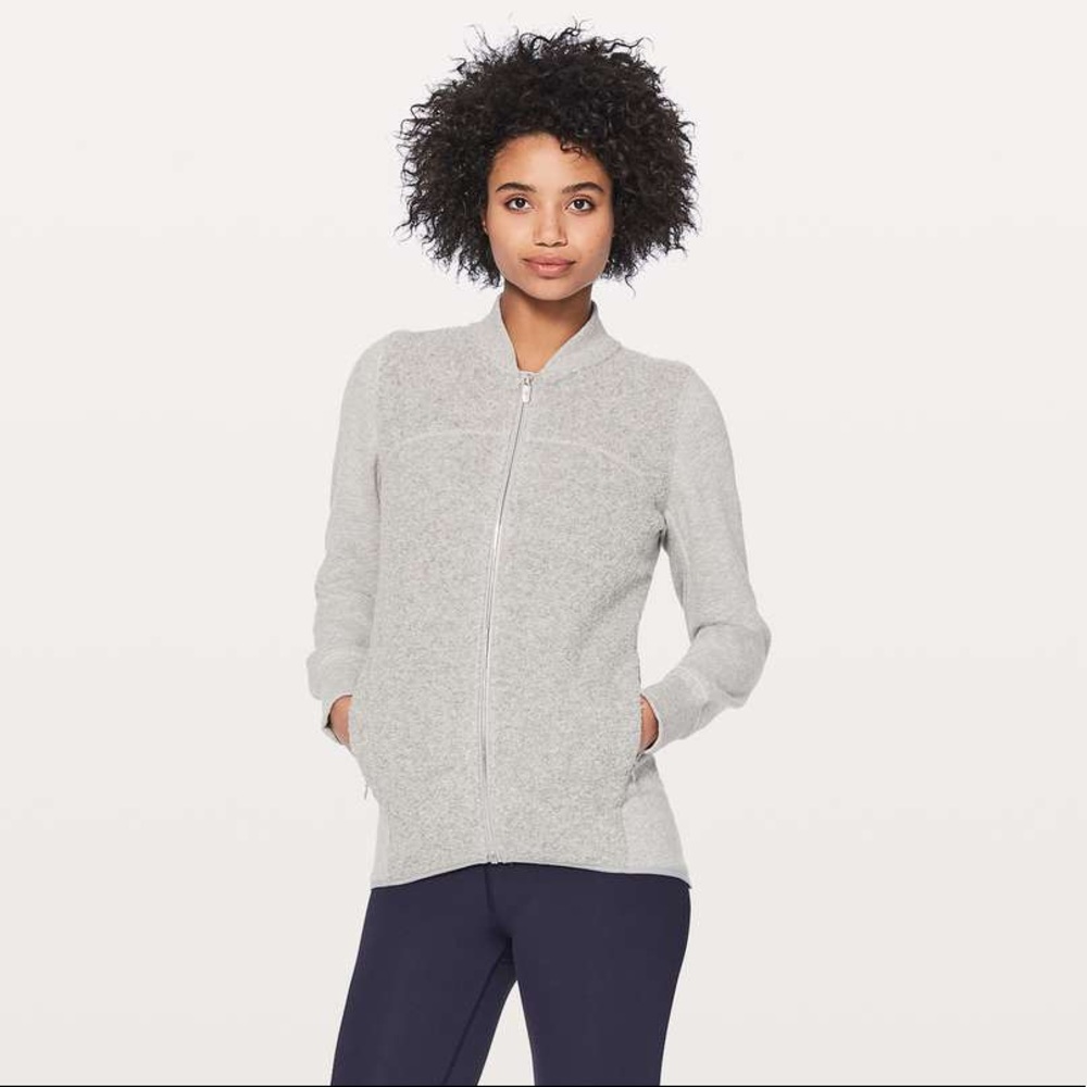Lululemon Stand Out Sherpa Jacket.